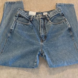 Bill Blas's Vintage High  Mom Style Jeans 100% Cotton Blue Good condition Petite